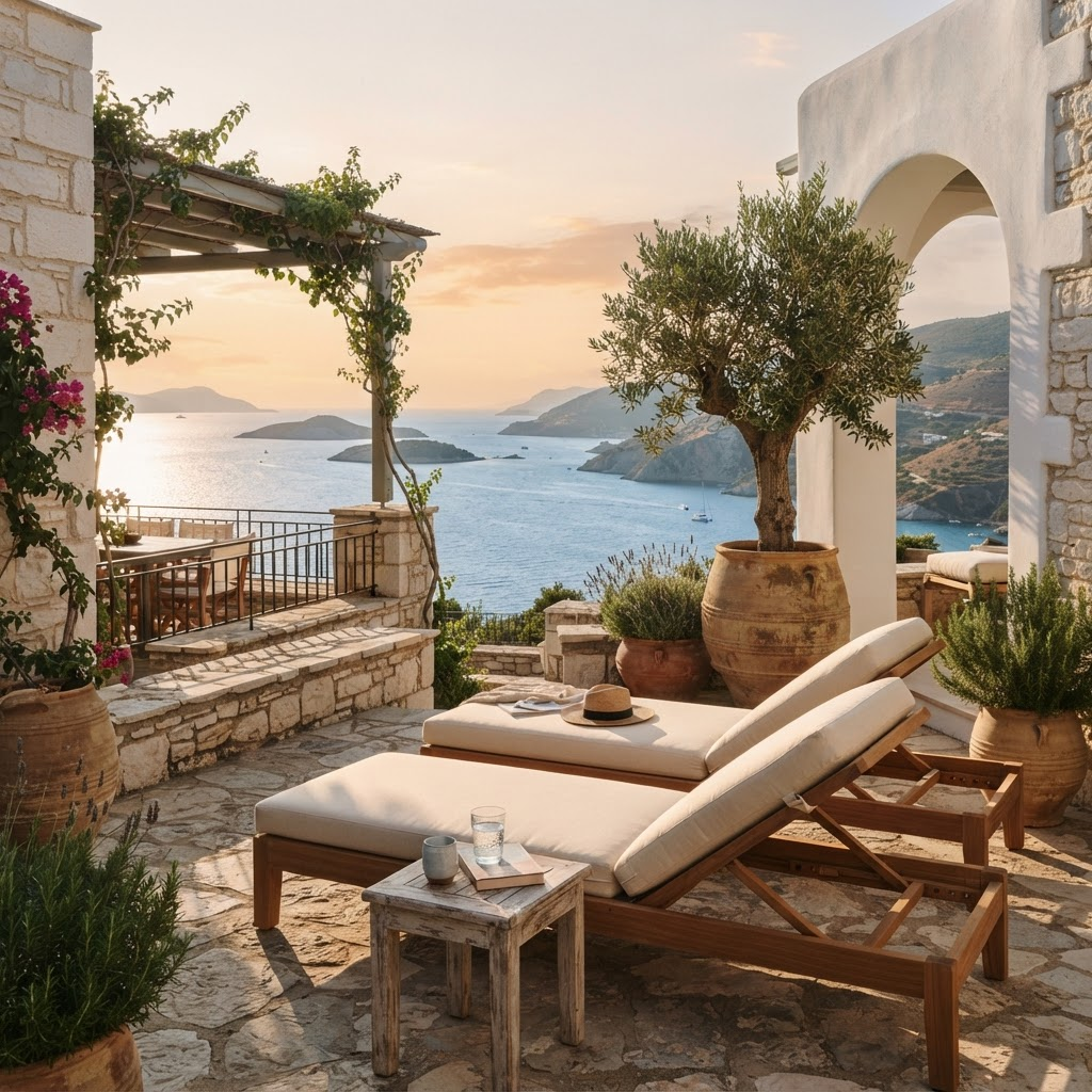 Mediterranean patio